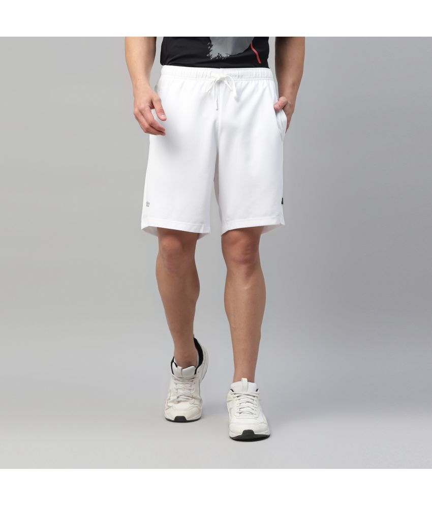     			Dida Sportswear White Polyester Men's Outdoor & Adventure Shorts ( Pack of 1 )