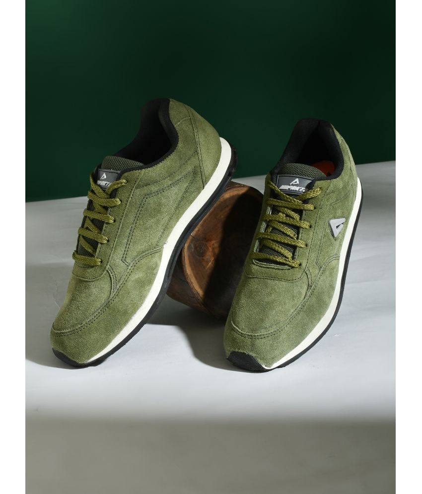     			Impakto Olive Men's Sneakers