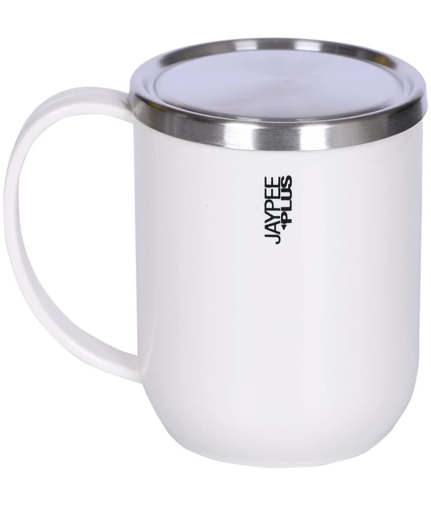     			Jaypee Plus CUPSHUP MUGS Solid Stainless Steel Coffee Mug 400 mL ( Pack of 1 )