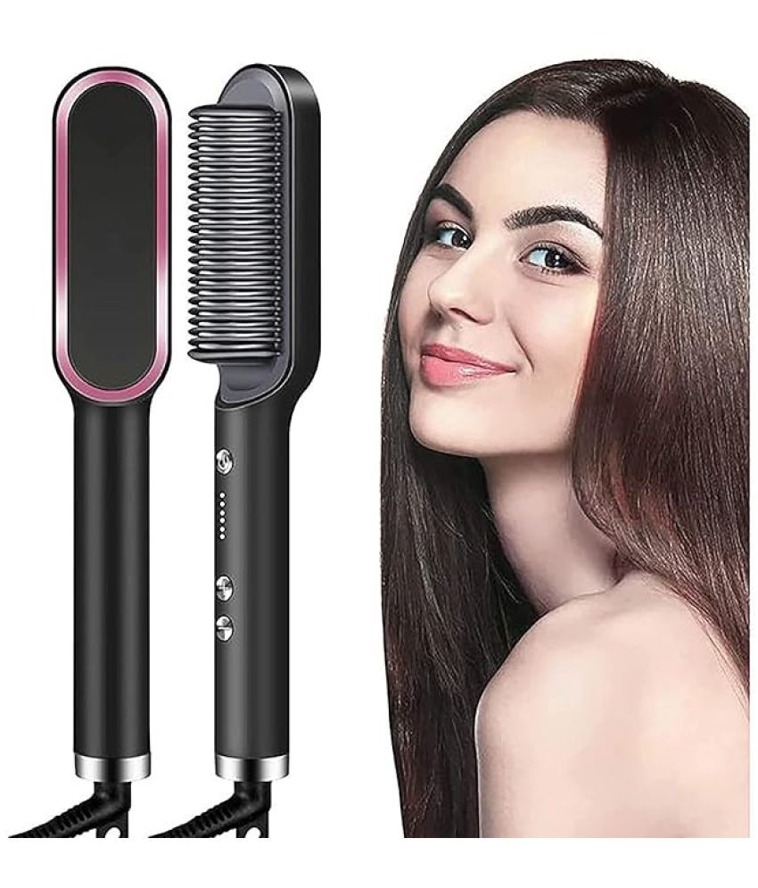     			Shopeleven Hair Straightener Black Hair Straightener