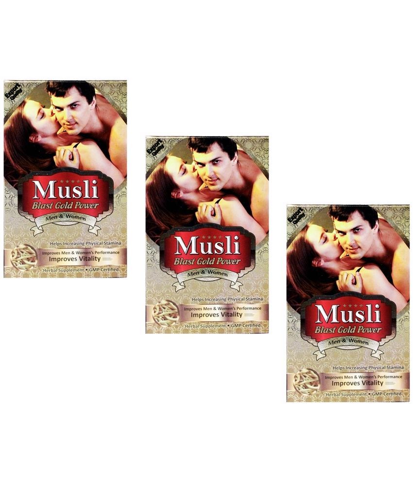     			Syan Deals Musli Blast Gold Power Capsule 10 no.s Pack of 3