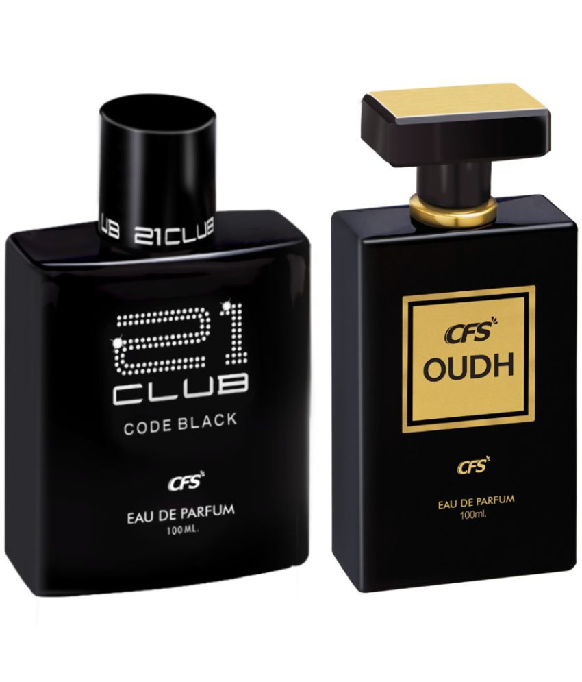     			CFS Code Black  & Oudh Black EDP Long Lasting Perfume