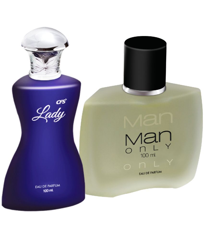     			CFS Lady & Man Only Black EDP Long Lasting Perfume