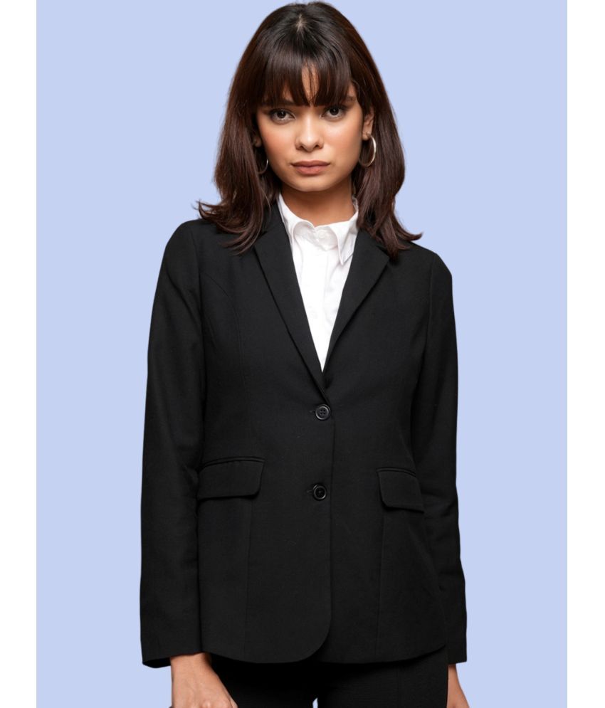     			PP Kurtis - Cotton Black Blazers