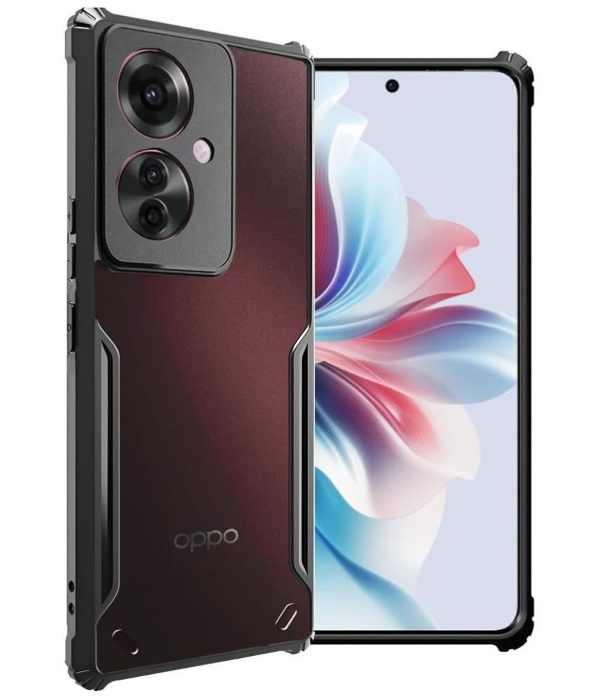     			Spectacular Ace Plain Cases Compatible For Silicon Oppo F25 Pro 5G ( Pack of 1 )