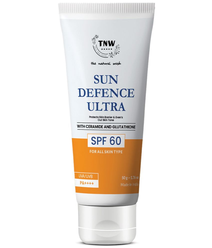     			TNW - The Natural Wash SPF 60 Sunscreen Cream For Combination Skin ( Pack of 1 )