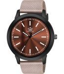 LimeStone Beige Silicon Analog Men's Watch