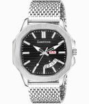 LimeStone Silver Stainless Steel Analog Men's Watch