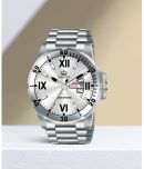 LimeStone Silver Stainless Steel Analog Men's Watch