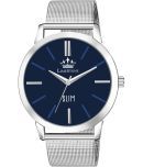 LimeStone Silver Stainless Steel Analog Men's Watch