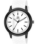 LimeStone White Silicon Analog Men's Watch