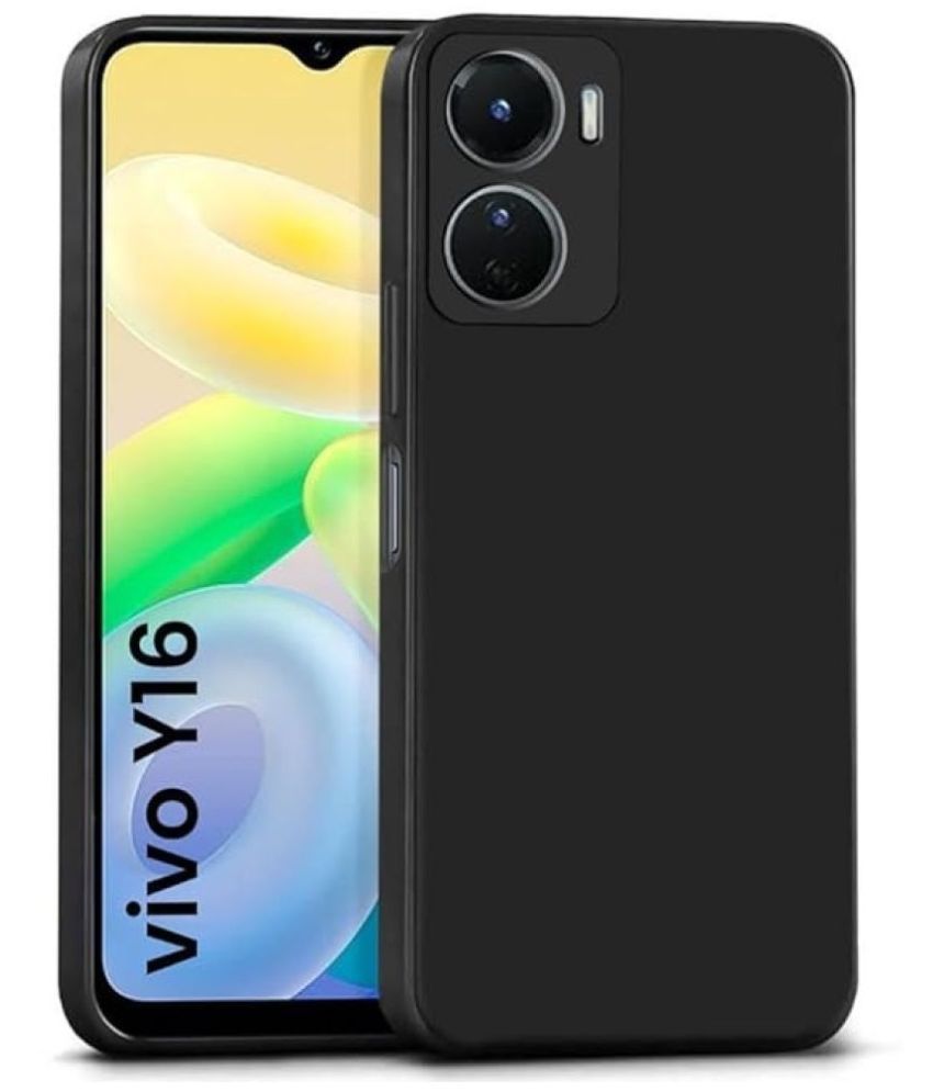     			BEING STYLISH Plain Cases Compatible For Silicon Vivo Y16 ( Pack of 1 )