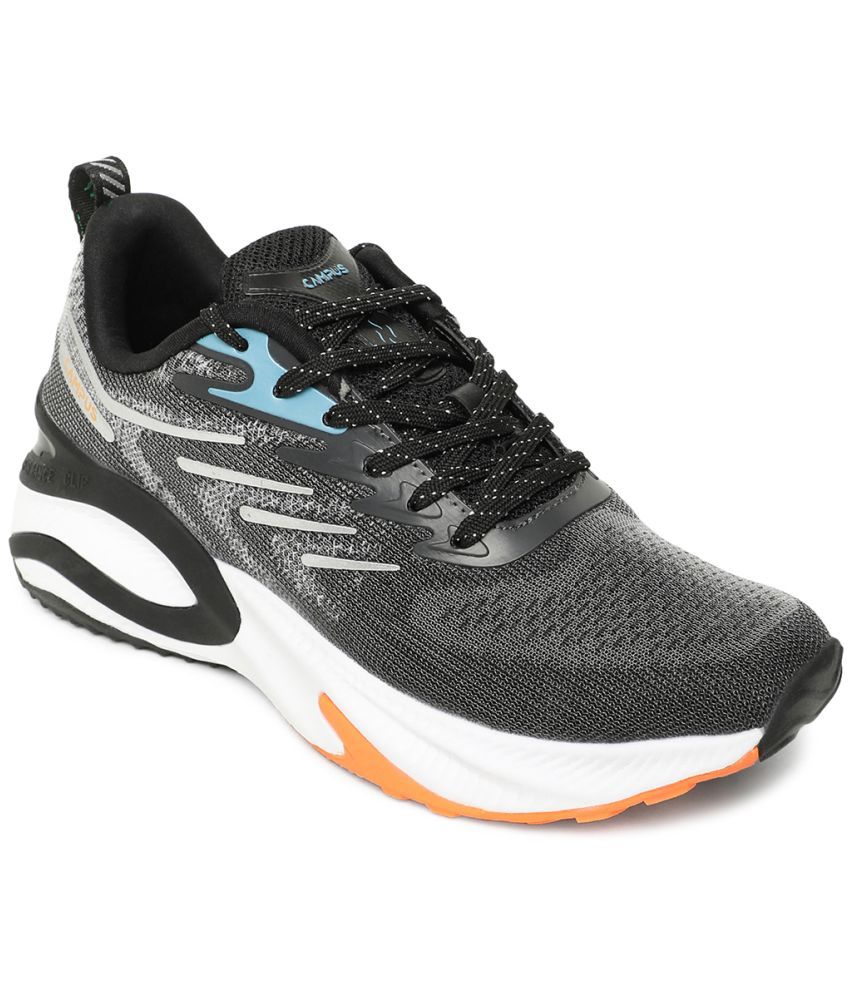     			Campus CAMP-SPUNKY Black Men's Sports Running Shoes