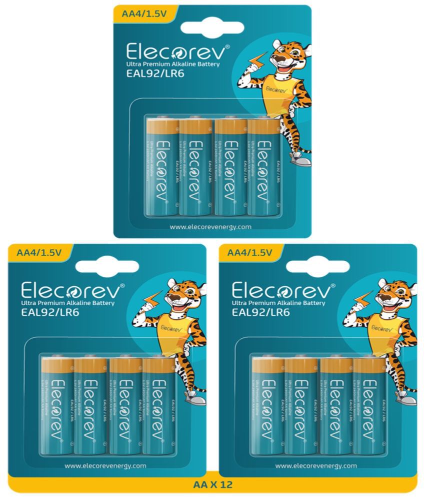     			ELECOREV Alkaline Non Rechargeable Battery For Camera