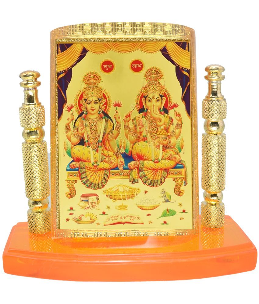     			JMALL Laxmi Ganesh Ideal For Car Dashboard ( Pack of 1 )