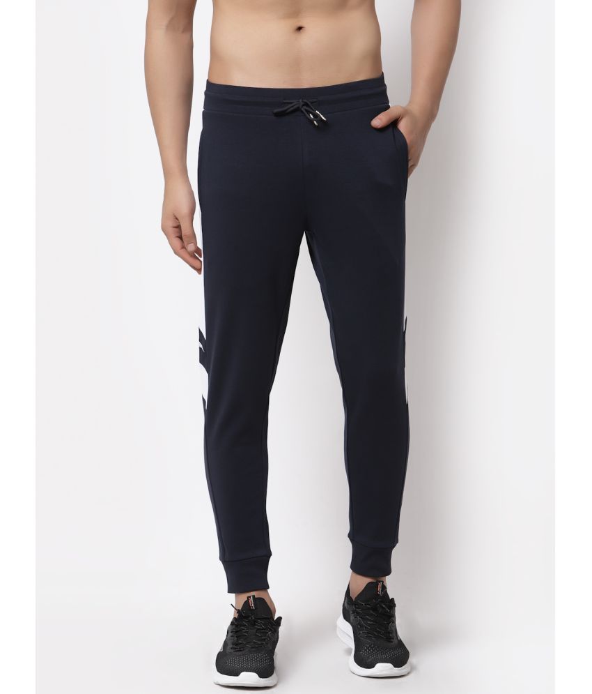     			Red Tape Navy Cotton Blend Men's Sports Joggers ( Pack of 1 )