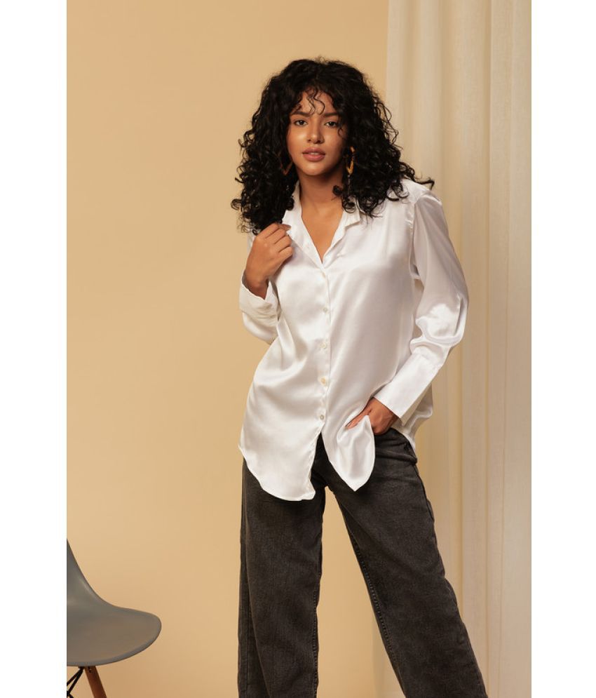     			Urban Sundari White Polyester Women's Shirt Style Top ( Pack of 1 )