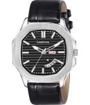 LimeStone Black PU Analog Men's Watch