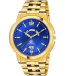 LimeStone Gold Metal Analog Men's Watch