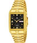 LimeStone Gold Metal Analog Men's Watch