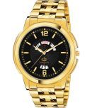 LimeStone Gold Metal Analog Men's Watch