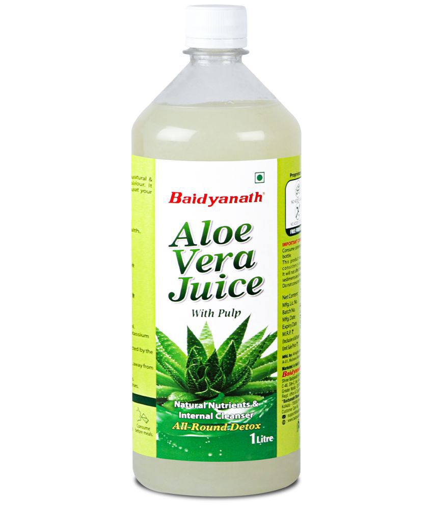     			Baidyanath 99.6% Pure Aloe Vera Juice - 1Ltr