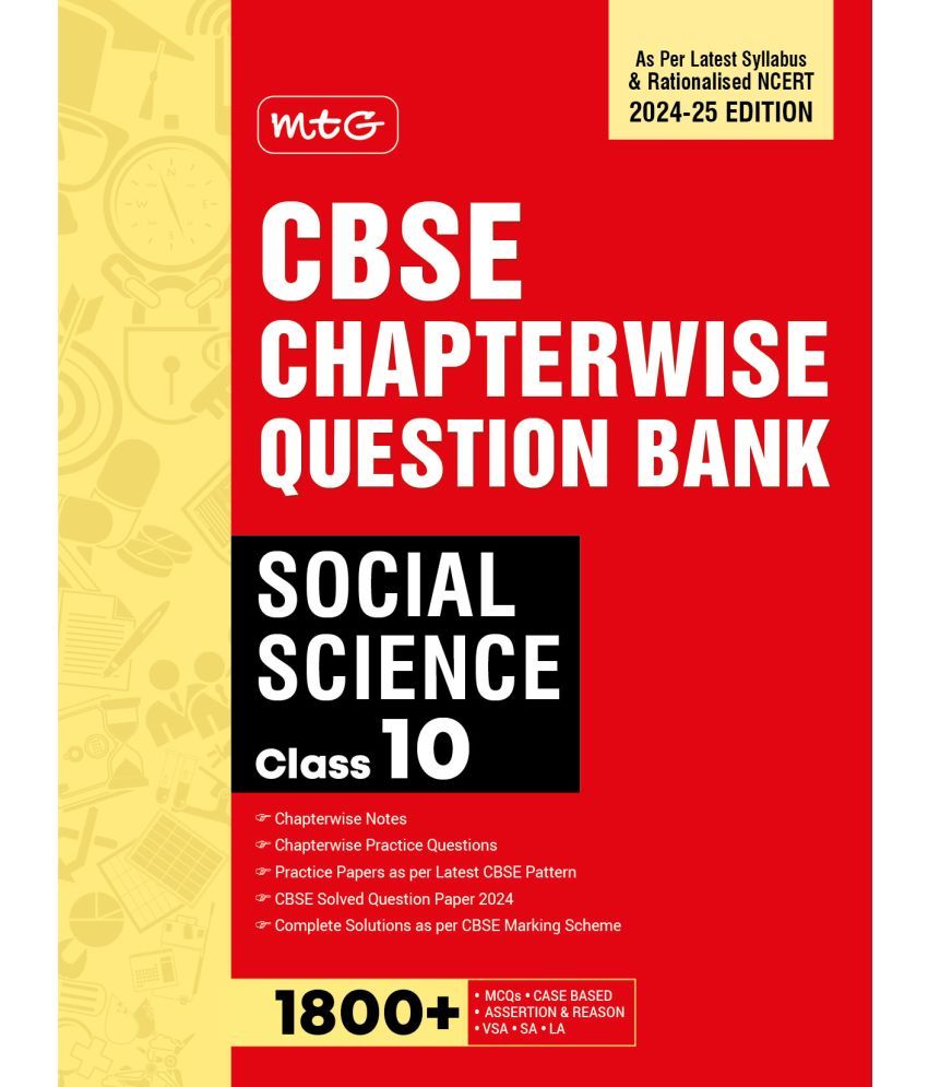     			CBSE Class 10 Chapterwise Question Bank Social Science