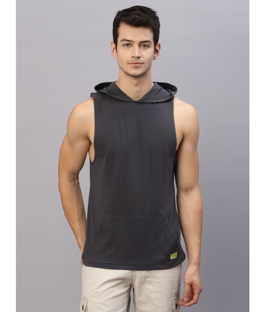     			Rigo Cotton Men's Vest ( Dark grey )