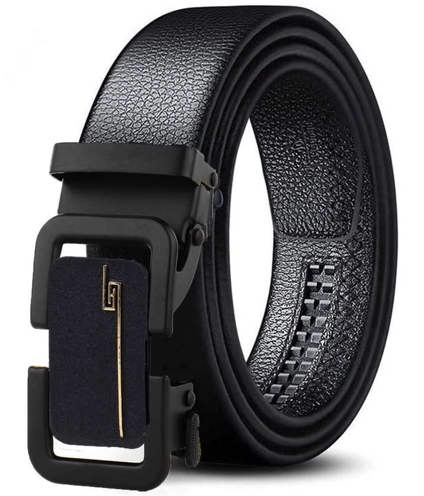     			Zoro - Black Faux Leather Men's Casual Belt ( Pack of 1 )