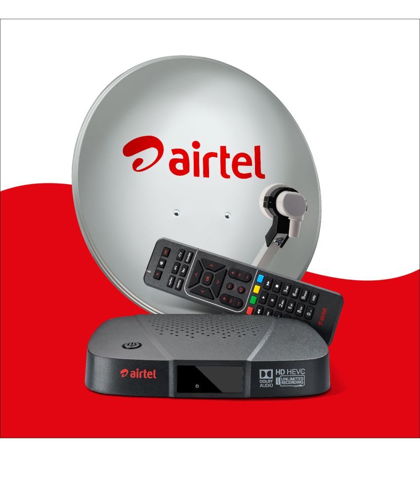     			Airtel Digital TV HD+ 1M Ultimate Kannada Plus Hindi SD with 1 month Subscription Free