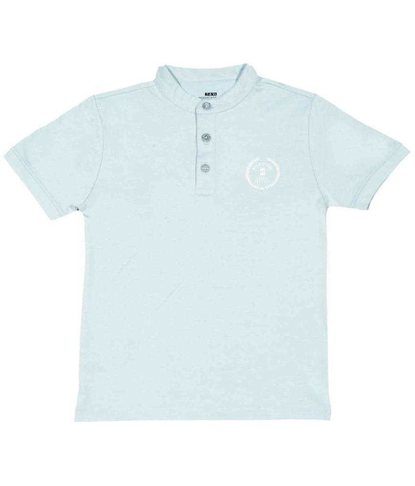     			Bodycare Blue Cotton Boy's T-Shirt ( Pack of 1 )