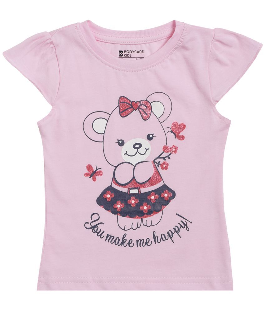     			Bodycare Pink Baby Girl T-Shirt ( Pack of 1 )