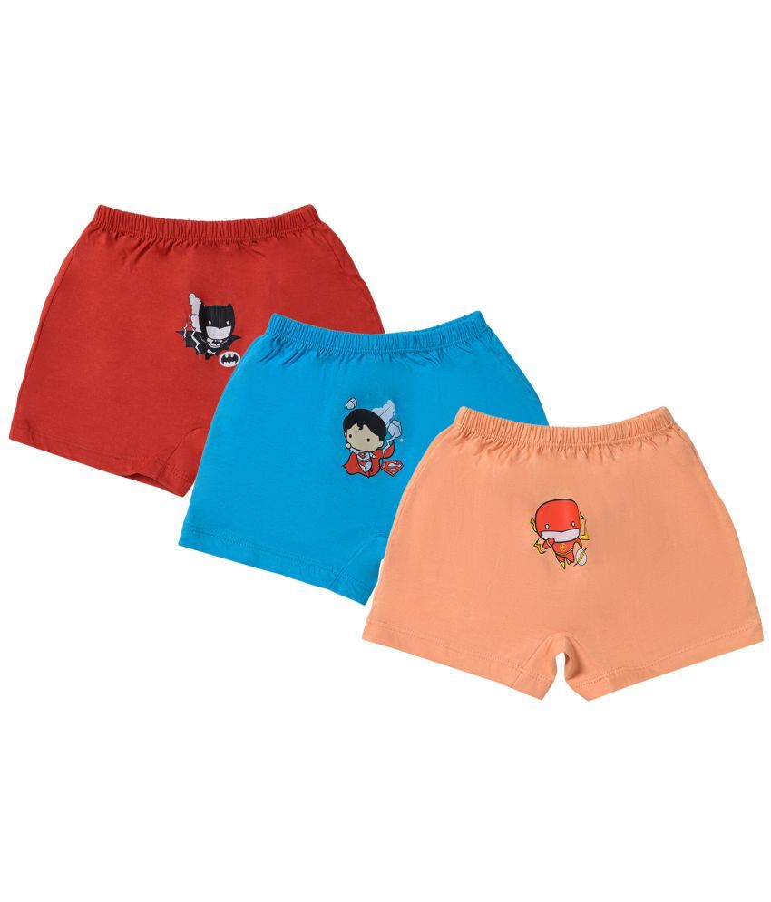     			Bodycare Unisex Baby Solid Trunks / Boxers Pack Of 3 - Assorted 12-18M