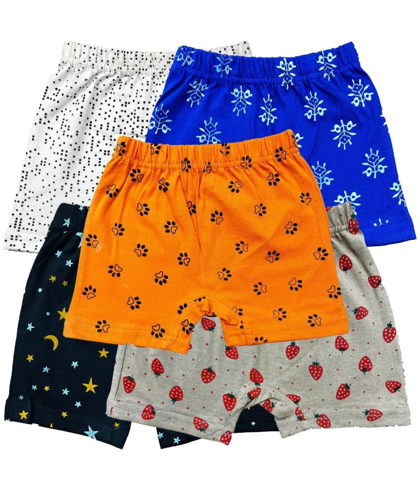     			Diaz Pack of 4 Cotton Bloomers For Girls ( Multicolor )