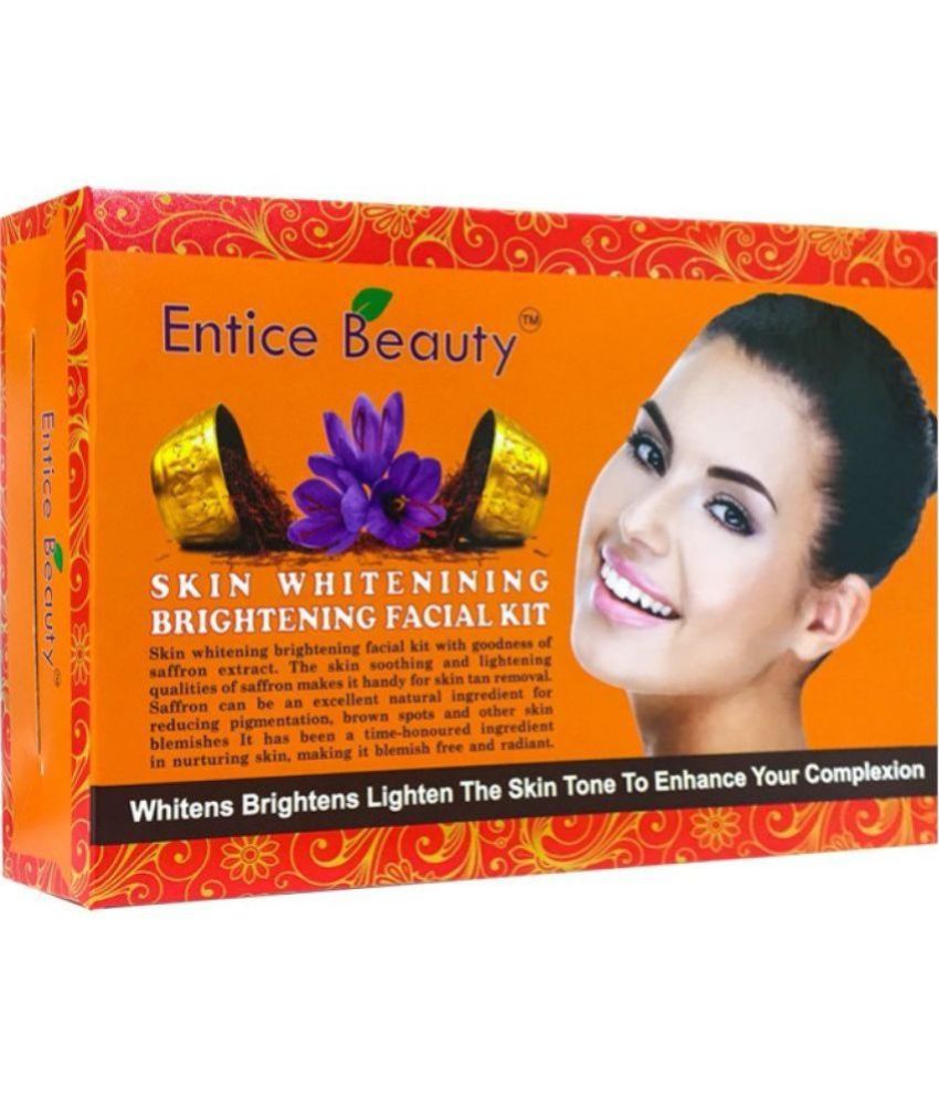     			Entice Beauty 3 Times Use Facial Kit For All Skin Type Gold Pack of 1 ( Pack of 1 )