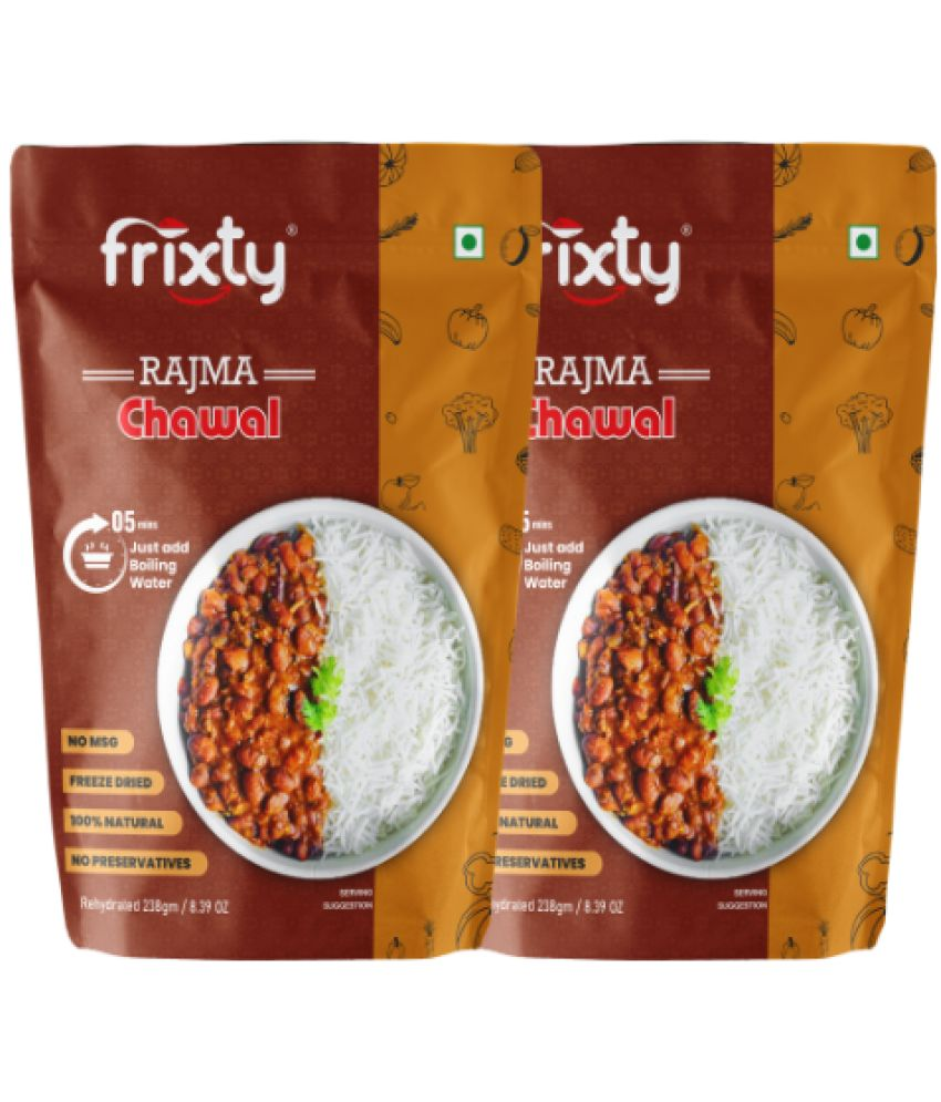     			FRIXTY EXPORTS RAJMA CHAWAL 68 gm Pack of 2