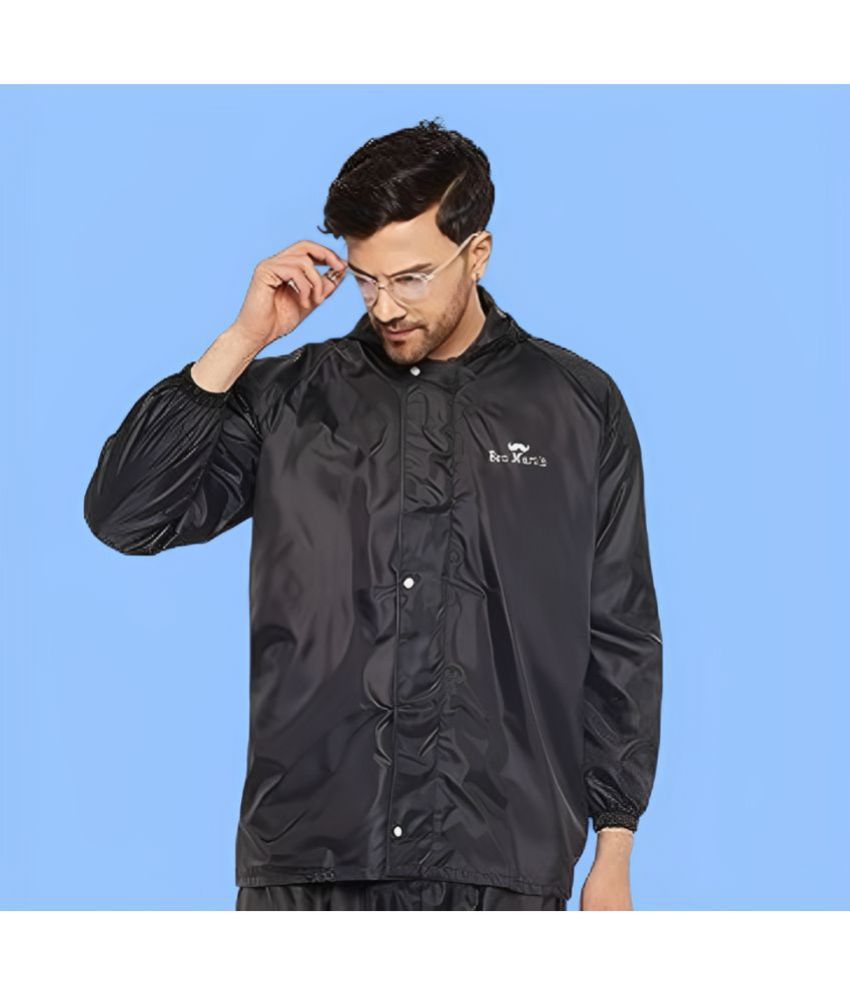     			PP Kurtis Black Polyester Men's Raincoat ( Pack of 1 )