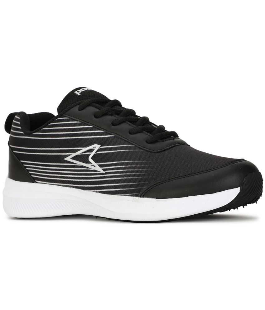     			Power Black Men's Sports Running Shoes