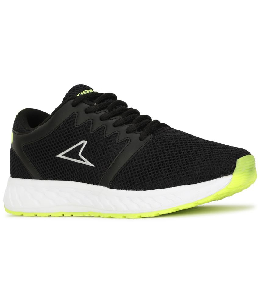     			Power Black Men's Sports Running Shoes