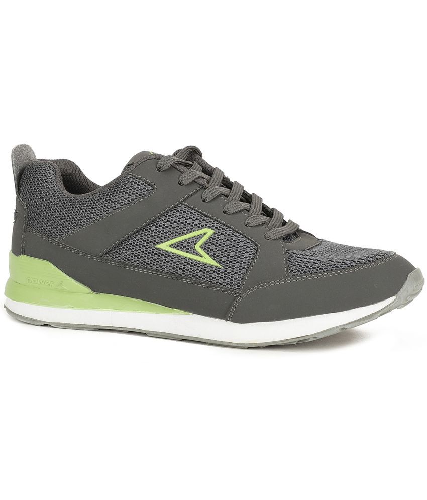     			Power Gray Men's Sports Running Shoes