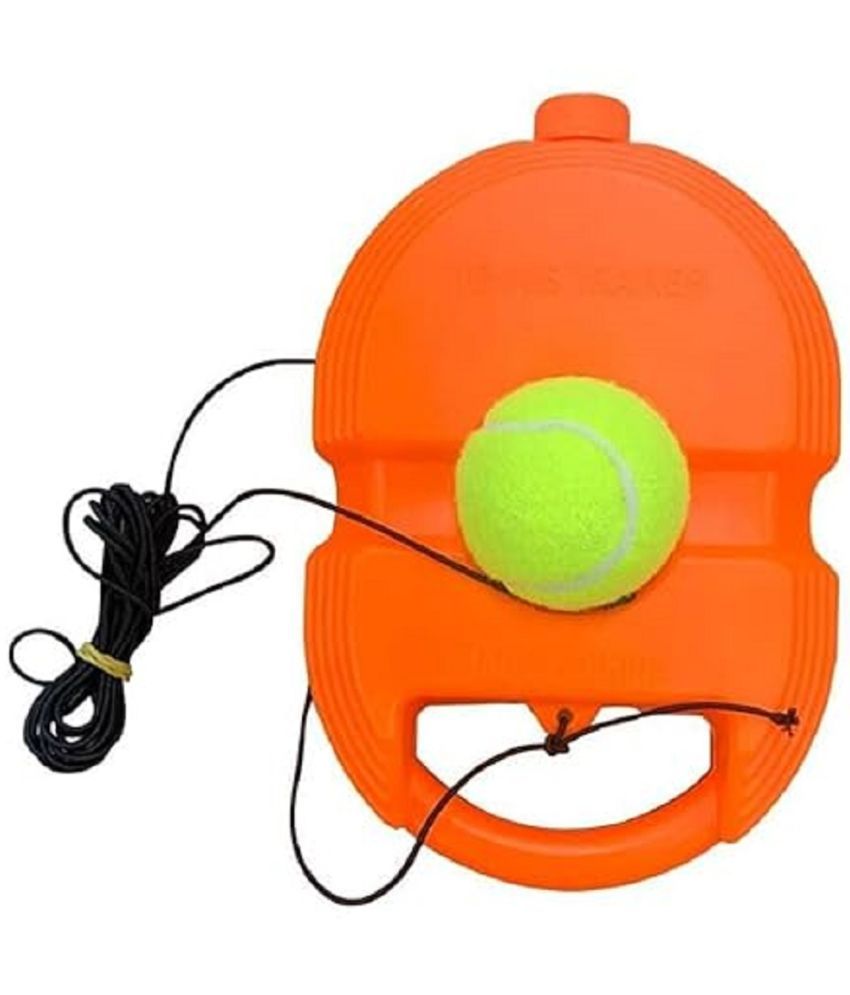     			Self Tennis Practice Ball with String, Tennis Trainer Rebound Ball for Boys & Girls, Convenient Solo Tennis Training Gear Set, Self-Practice Tennis Set (No Racket Included)(Multicolor)