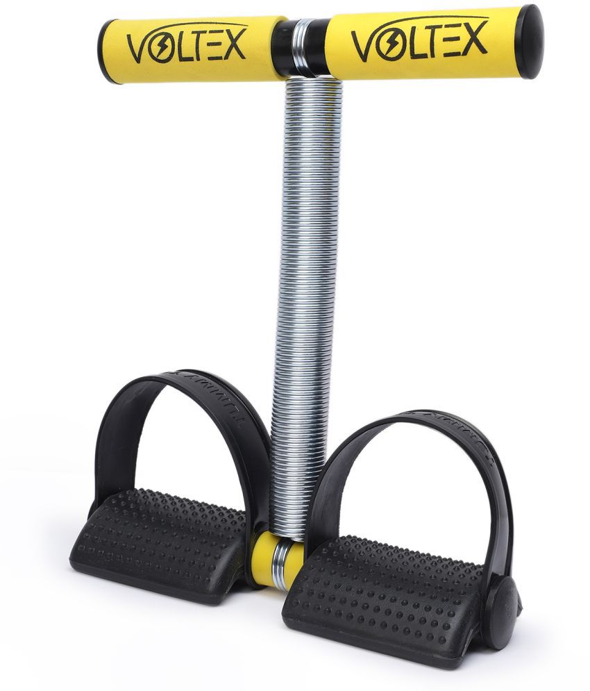     			VOLTEX Yellow Tummy Trimmer With Spring Burn Off Calories & Tone Your Muscles Ab Exerciser