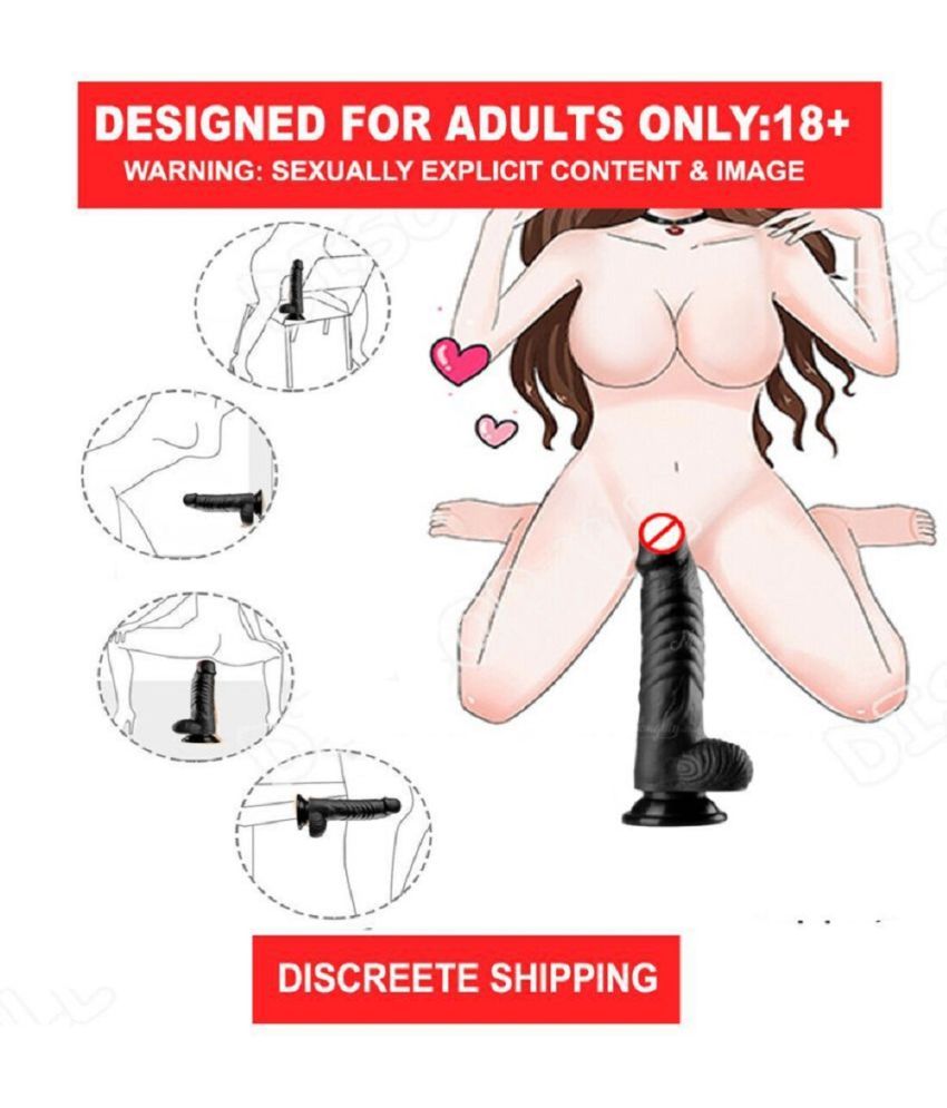     			10 Inch C Shape Realistic Dildo With Strong Suction Cup Suction Black dildo dicks toy silicon penis sexy products low price