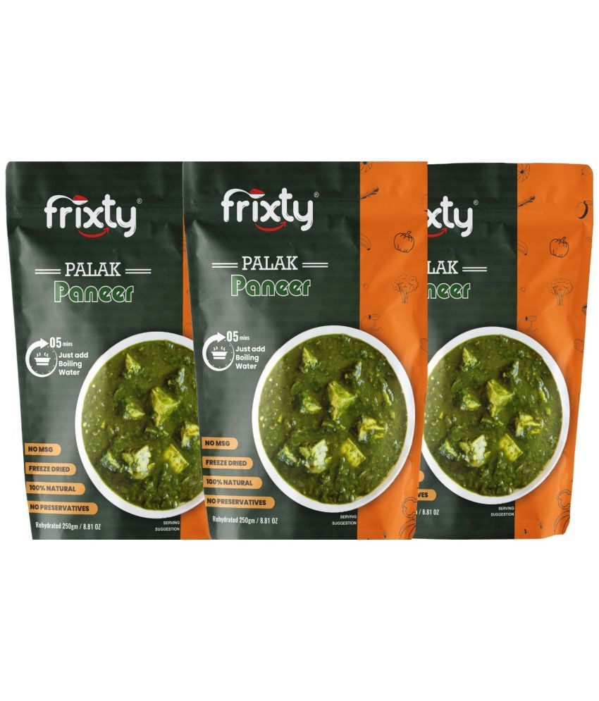     			FRIXTY EXPORTS PALAK PANEER 50 gm Pack of 3