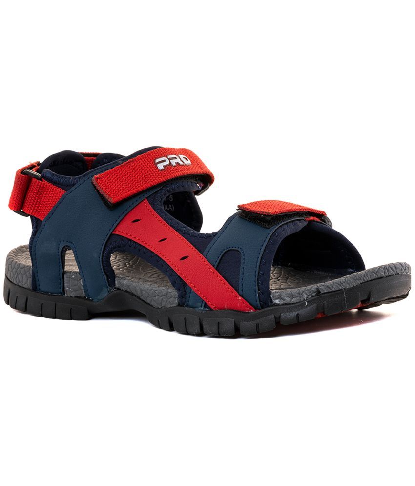     			KHADIM - Red Men's Sandals