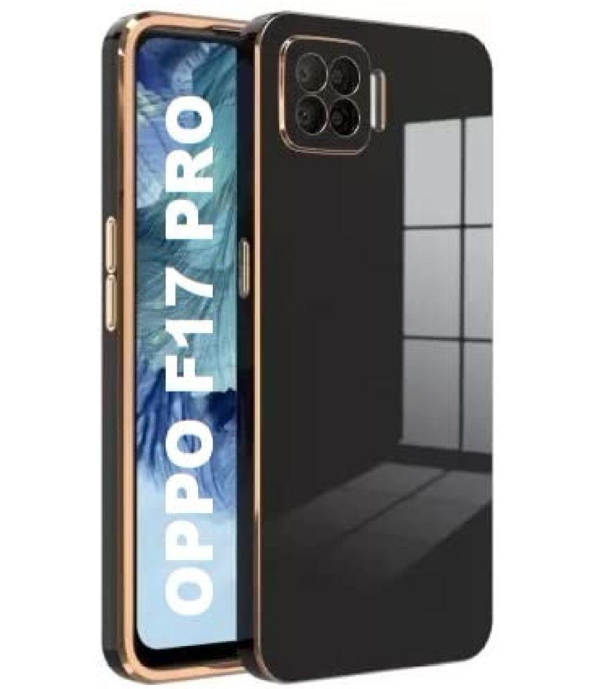     			Kosher Traders Plain Cases Compatible For Silicon Oppo F17 pro ( Pack of 1 )