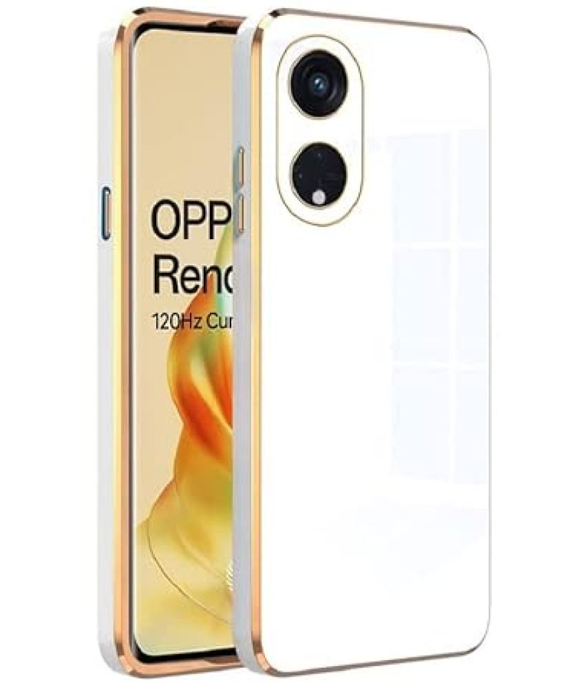     			Kosher Traders Plain Cases Compatible For Silicon Oppo Reno 8t 5g ( Pack of 1 )