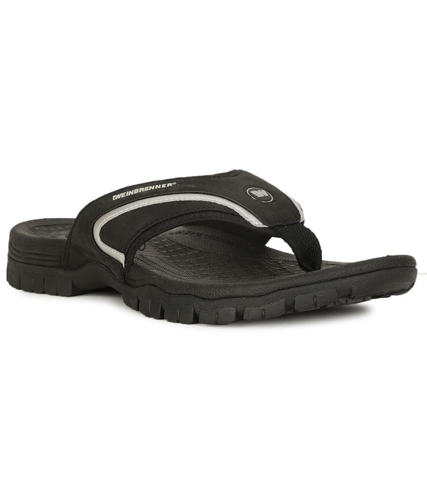     			WEINBRENNER BY BATA - Black Men's Sandals