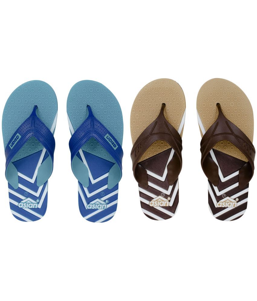     			ASIAN Tan Men's Daily Slipper