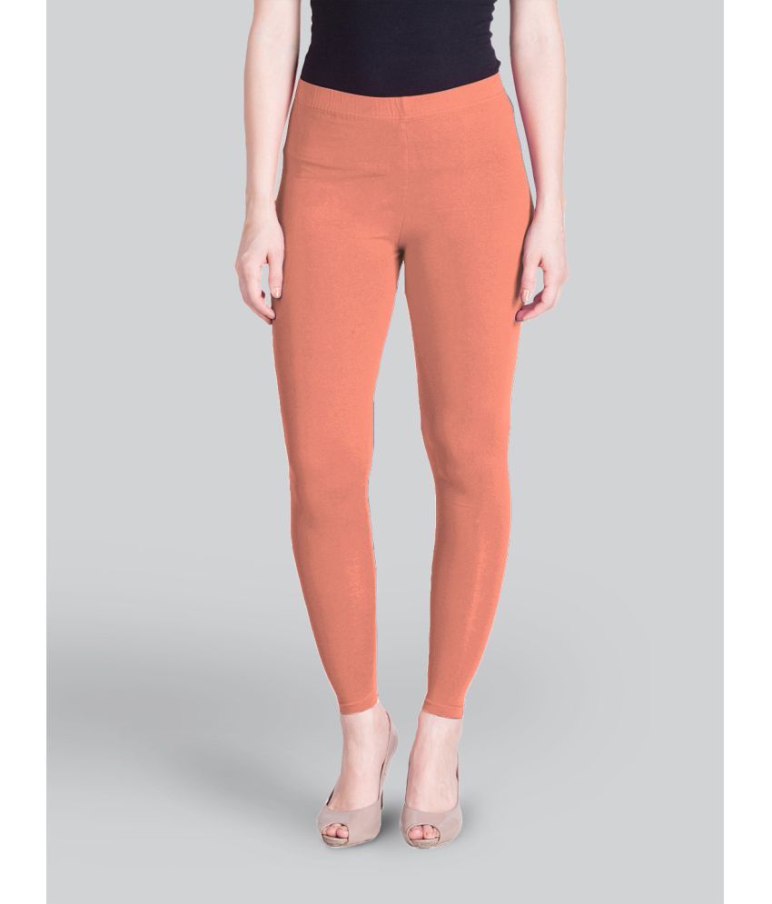     			LYRA - Rust Cotton Women's Leggings ( Pack of 1 )